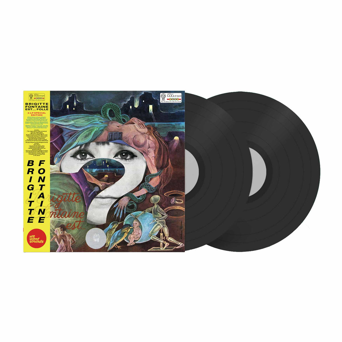 Brigitte Fontaine Est Folle - Special Edition - Front Cover