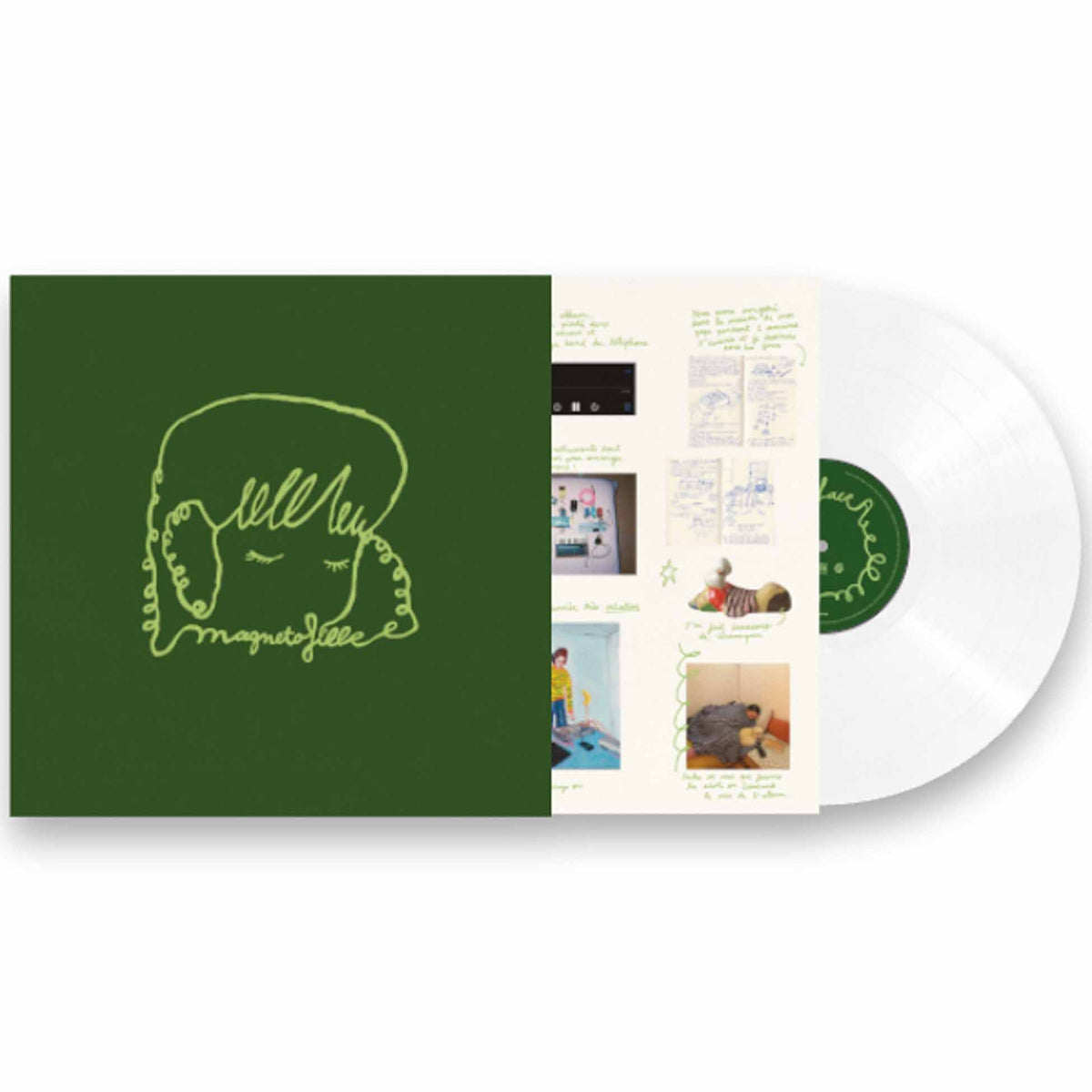 Magnetofille - Vinyle Blanc - Front Cover