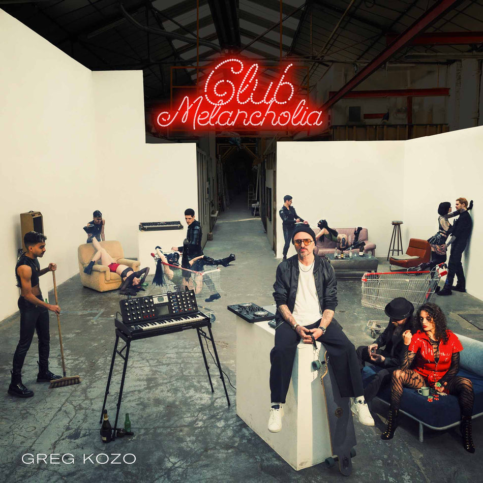 Club Melancholia - Vinyle Rouge - Front Cover