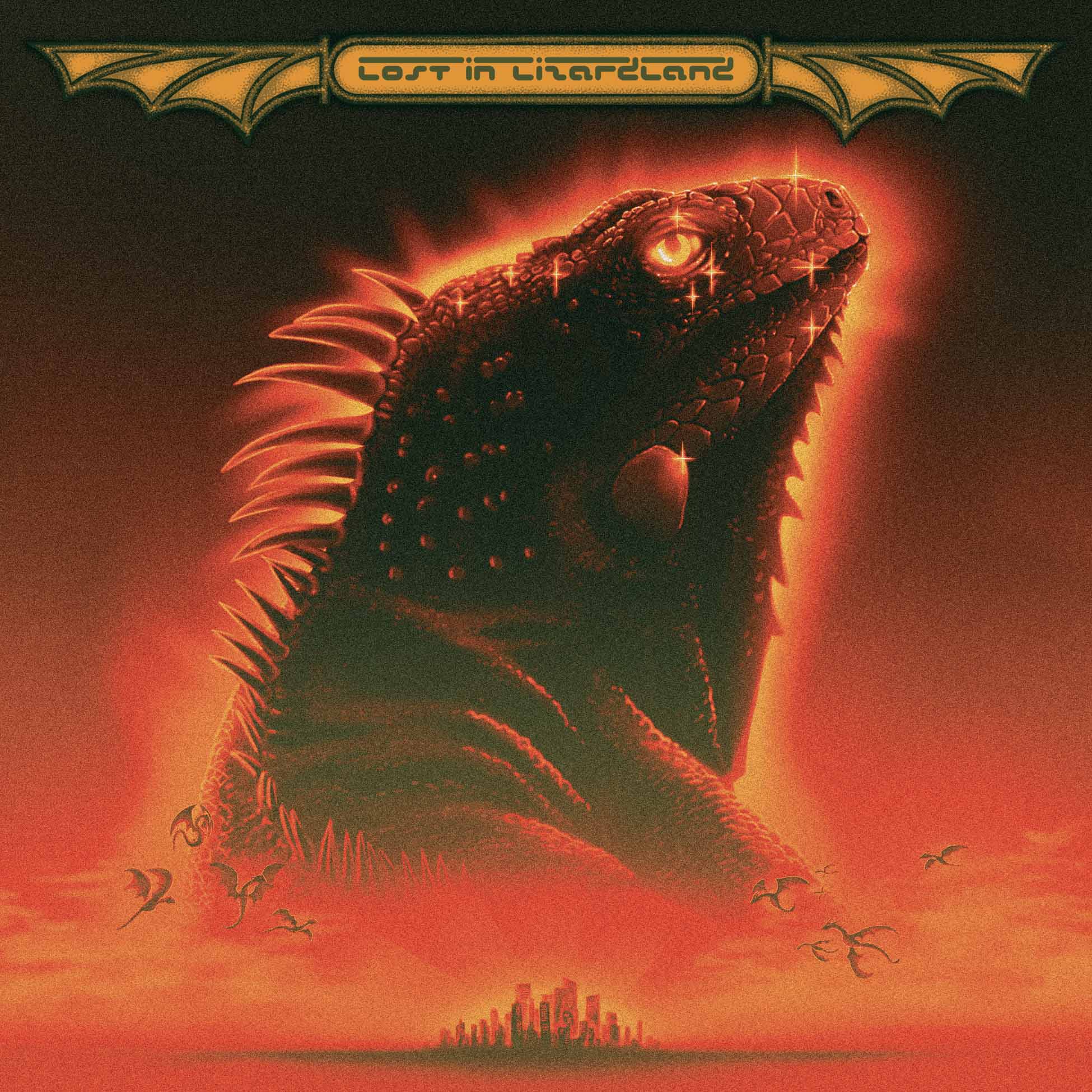 Lost In Lizardland - Front Cover