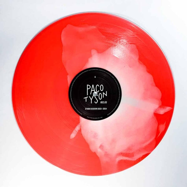 Paco Tyson - Rec. 03 - Vinyle Rouge Et Blanc - Front Cover
