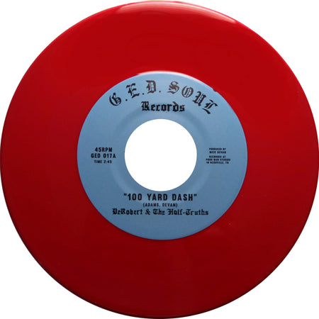 100 Yard Dash - Vinyle Rouge - Front Cover