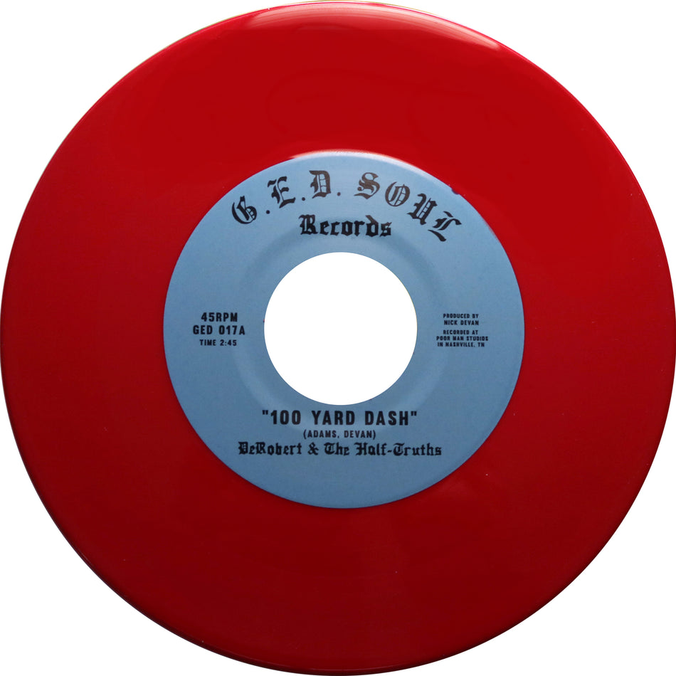 100 Yard Dash - Vinyle Rouge - Front Cover