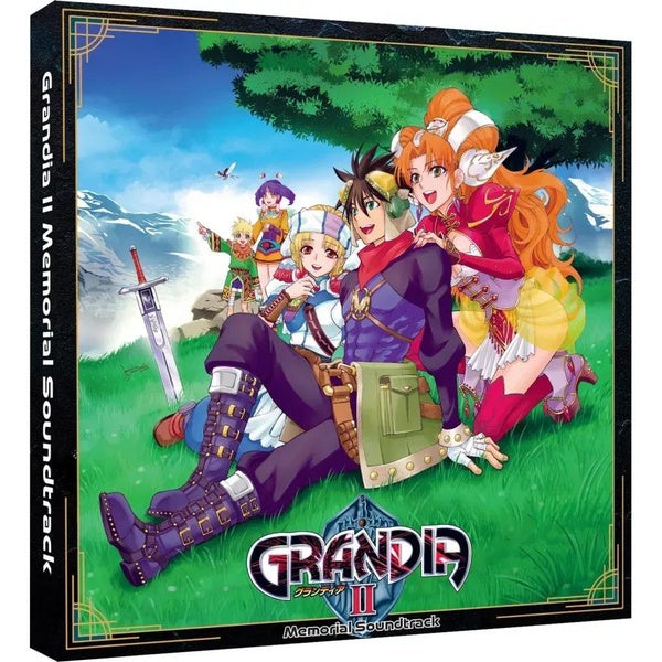 Grandia II - Memorial Soundtrack - Front Cover