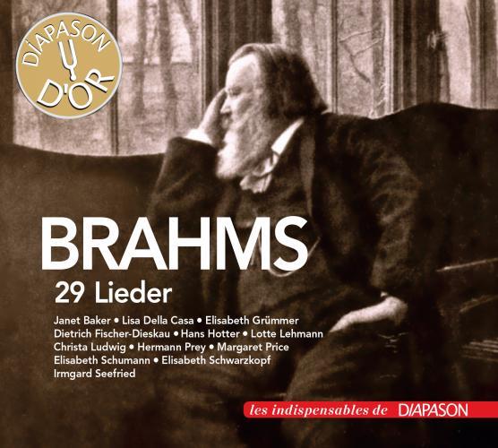 Brahms : 29 Lieder - Front Cover