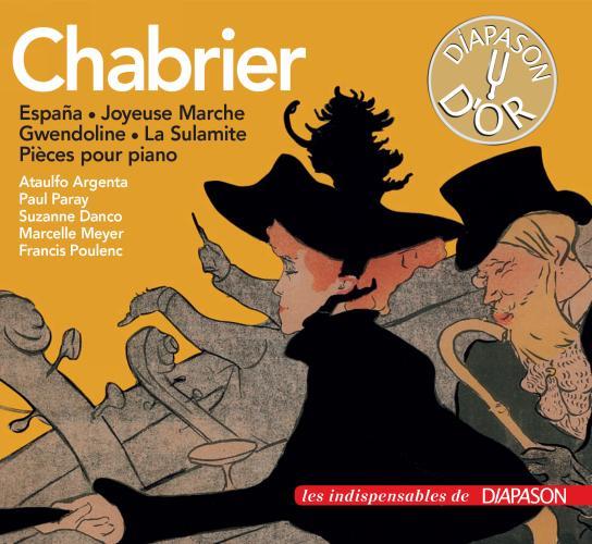 Chabrier : España, Joyeuse Marche, Gwendoline, La Sulamite, Pièces pour piano - Front Cover