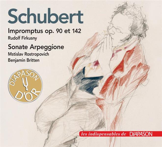 Impromptus Sonate Arpeggione - Front Cover