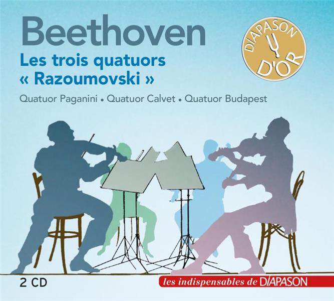 Trois quatuors Razumovsky - Front Cover