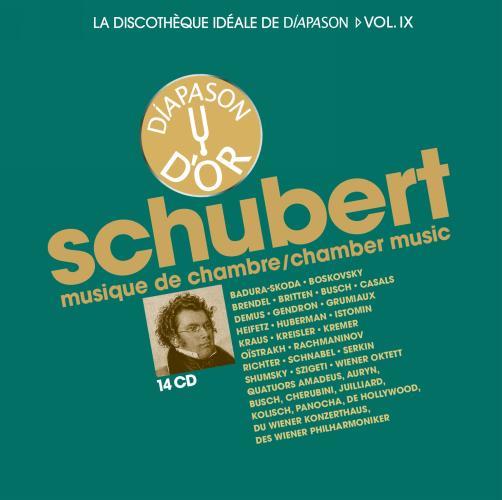 Discothèque idéale de diapason Volume 9 Schubert : Musique de chambre - Front Cover