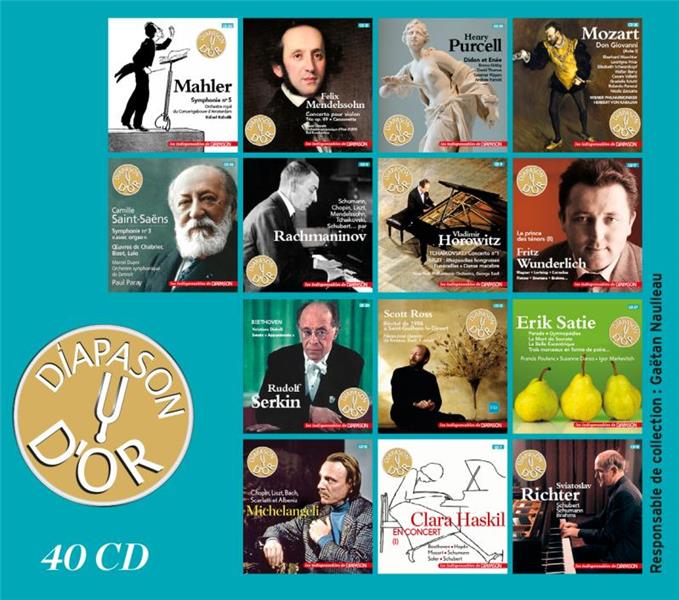 Les Indispensables de Diapason Volume 2 Coffret 40 CD - Front Cover