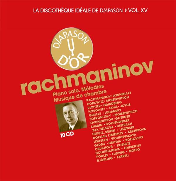 La discothèque idéale de Diapason Volume 15 Œuvres pour piano seul Mélodies Musique de chambre - Front Cover