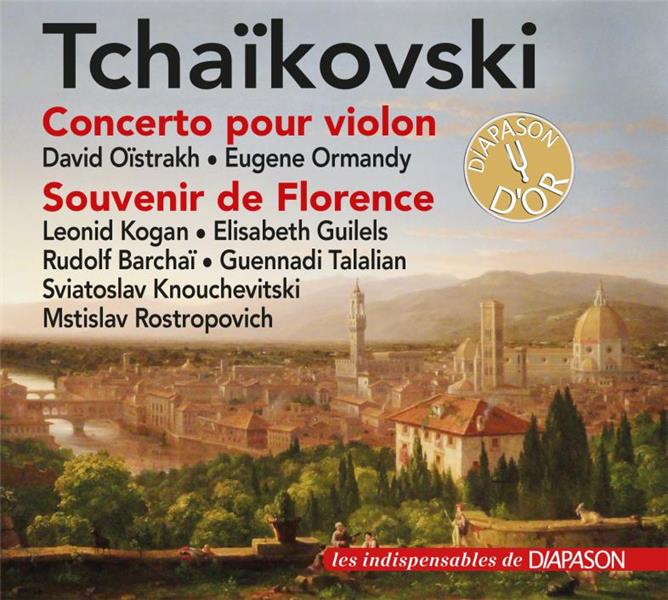 Concerto pour violon et Souvenir de Florence - Front Cover