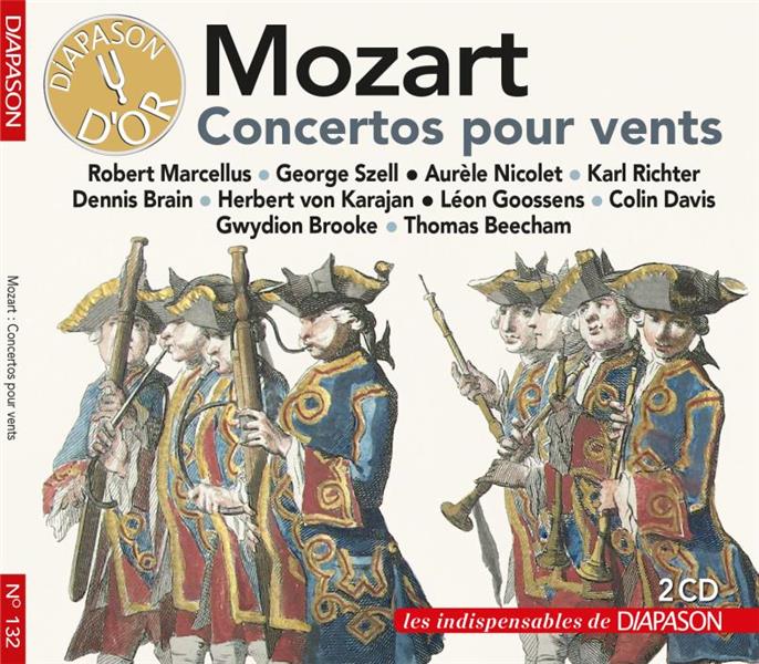 Concertos pour vents - Front Cover