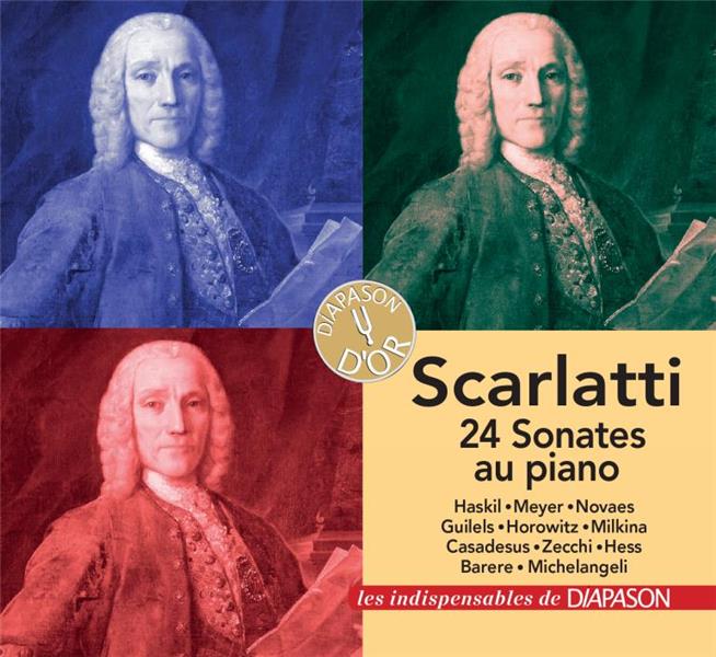 24 Sonates au piano - Front Cover