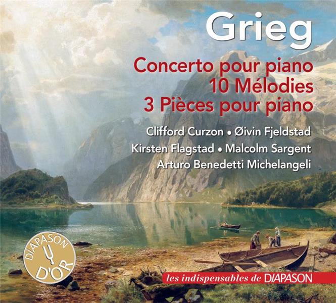 Concerto et pièces pour piano Mélodies - Front Cover