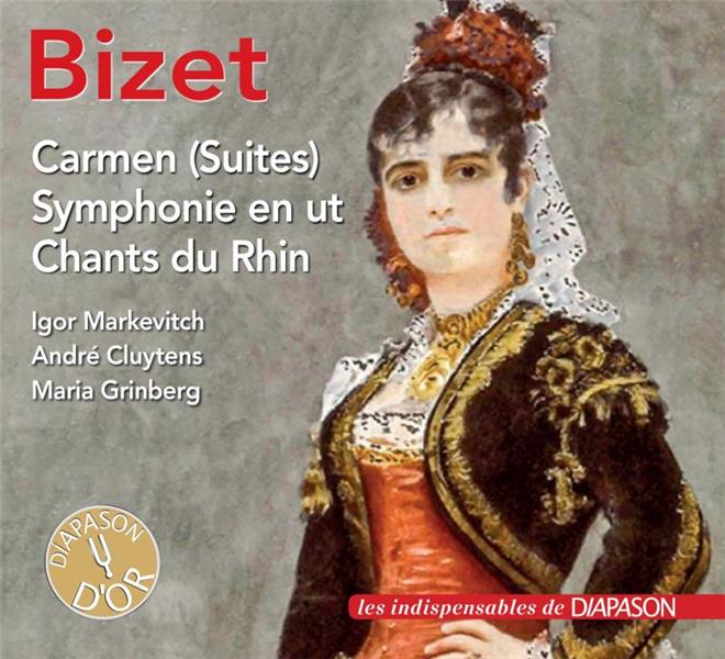 Suites Carmen / Symphonie en ut / Chants du Rhin - Front Cover