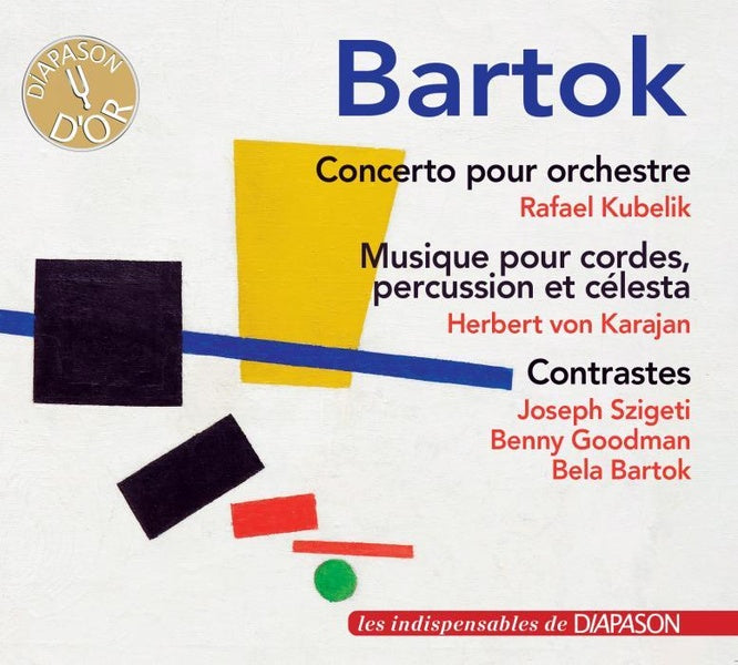 Concerto pour orchestre - Musique pour cordes, percussion et célesta - Contrastes - Front Cover