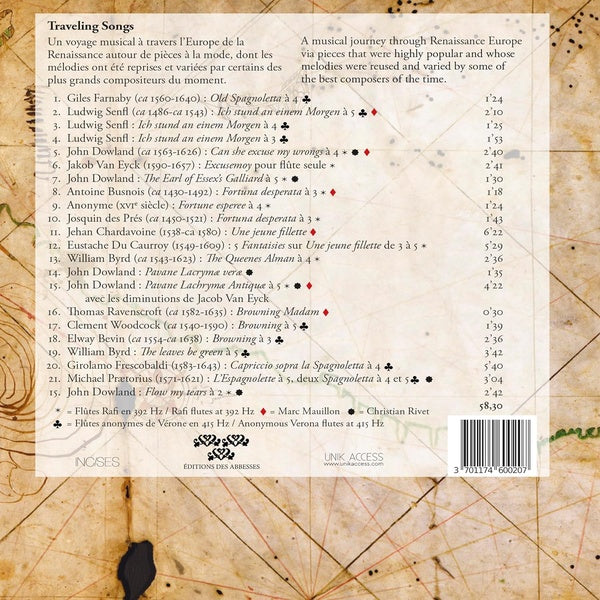 Traveling Songs - Front Cover