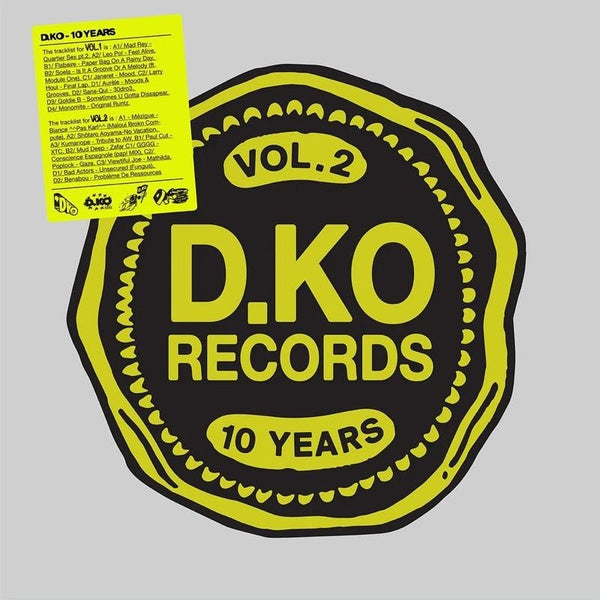 D KO Records 10 Years Vol. 2 - Front Cover