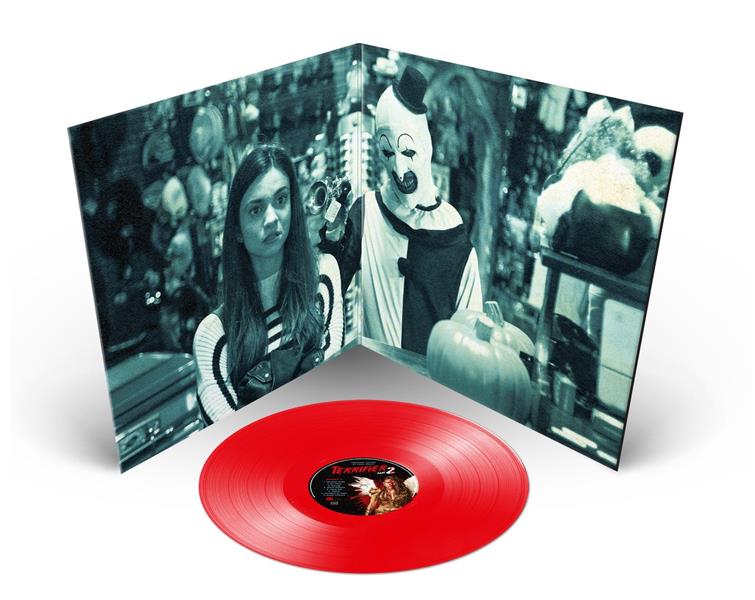 Terrifier 2 Original Score By Paul Wiley Édition Limitée Vinyle Rouge Transparent - Front Cover