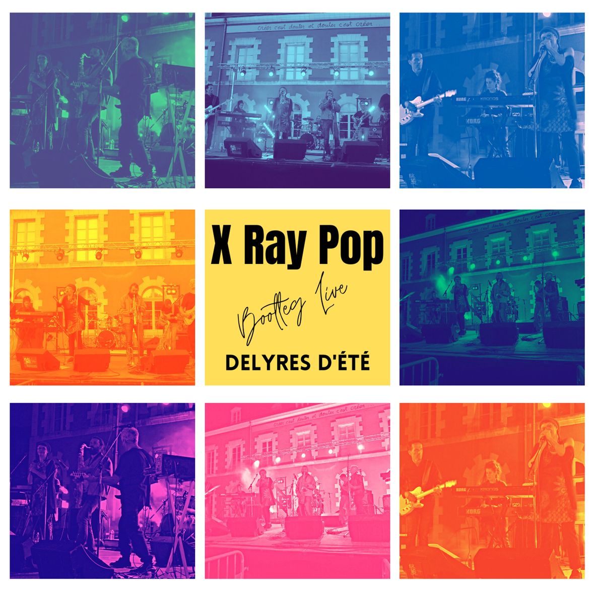 BOOTLEG LIVE - DELYRES D'ETE (vinyl) - Front Cover