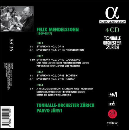 Symphonies - Front Cover