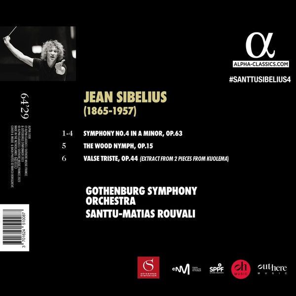 Symphonie Numéro 4 - La Nymphe des bois - Valse triste - Front Cover