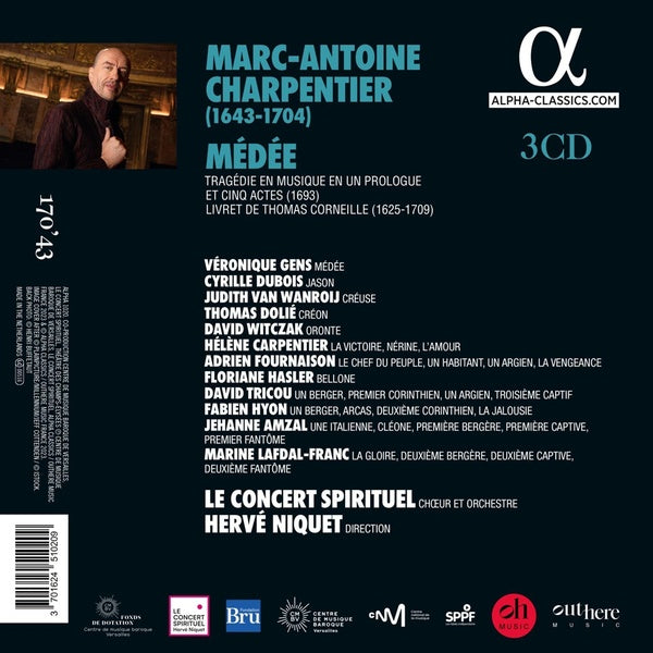 Médée - Front Cover