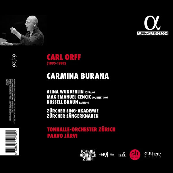 Carmina Burana - Front Cover