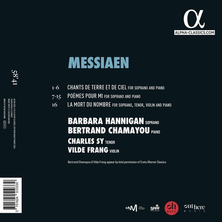 Messiaen - Front Cover
