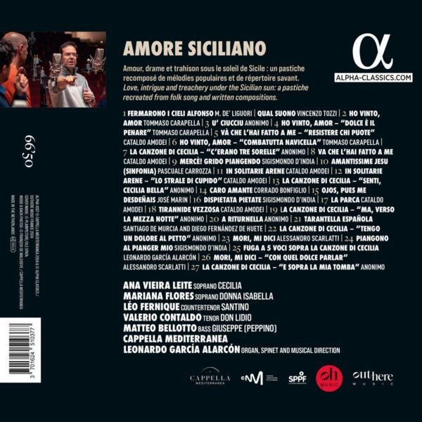 Amore Siciliano - Front Cover