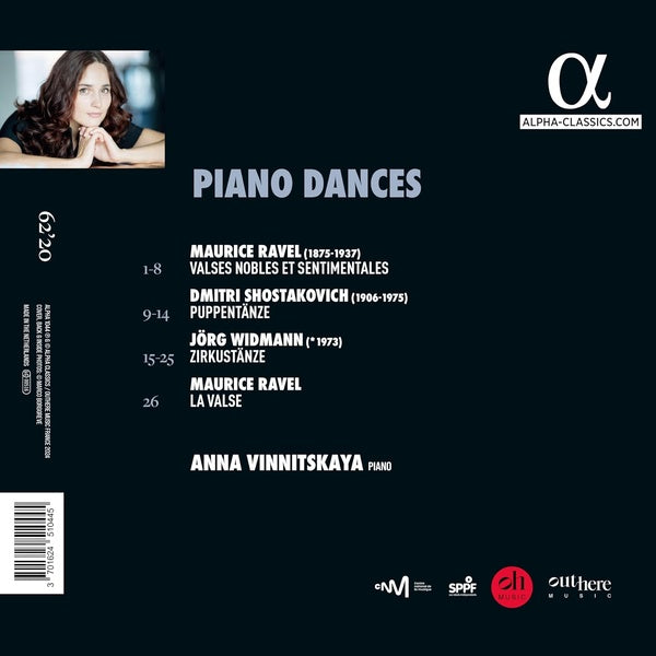 Piano Dances - Front Cover
