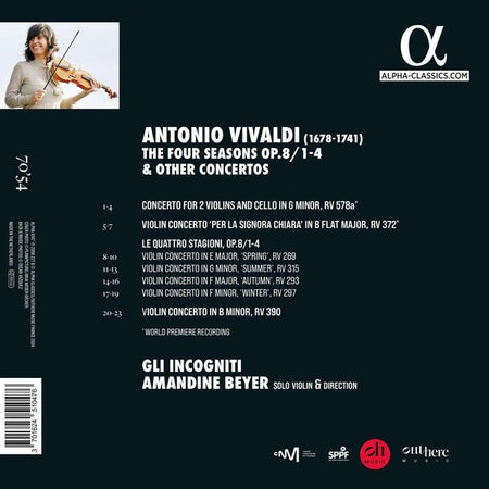 Le Quattro Stagioni - Front Cover
