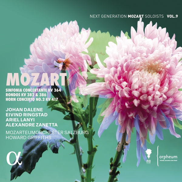 Sinfonia Concertante 364, Rondos KV 382 & 386, Horn Concerto Number 2 KV 417 - Front Cover