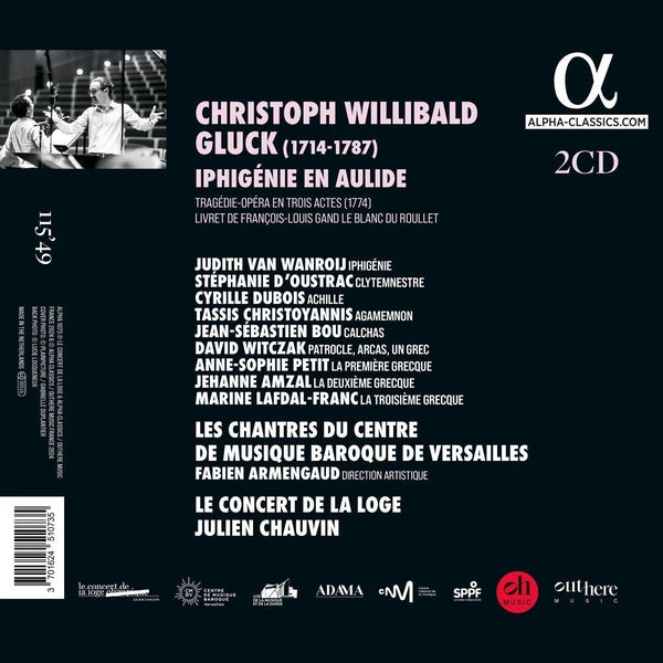 Iphigénie en Aulide - Front Cover