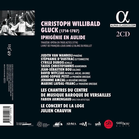 Iphigénie en Aulide - Front Cover