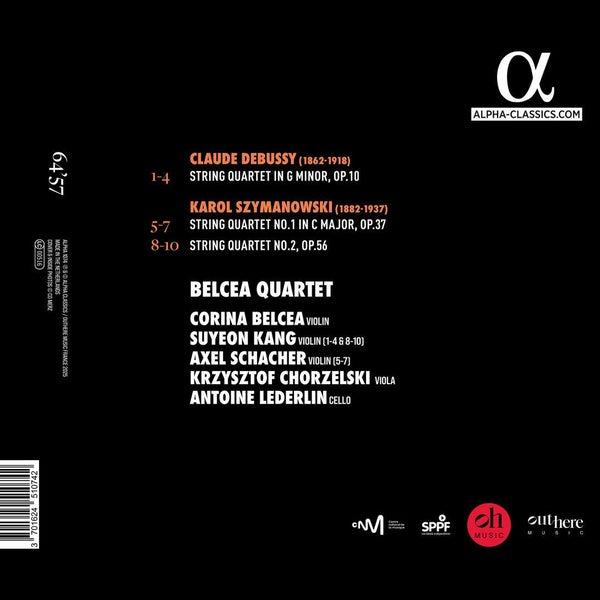 Quatuors à cordes - Front Cover