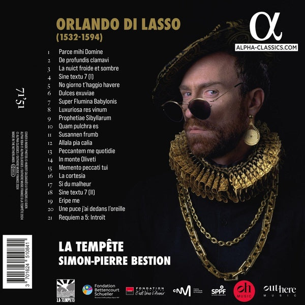 Orlando, A Melancholic Portrait - Front Cover