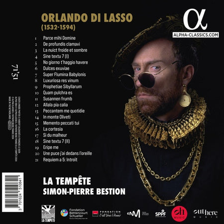 Orlando, A Melancholic Portrait - Front Cover