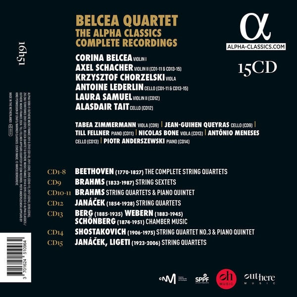 The Alpha Classics Complete Recordings - Front Cover