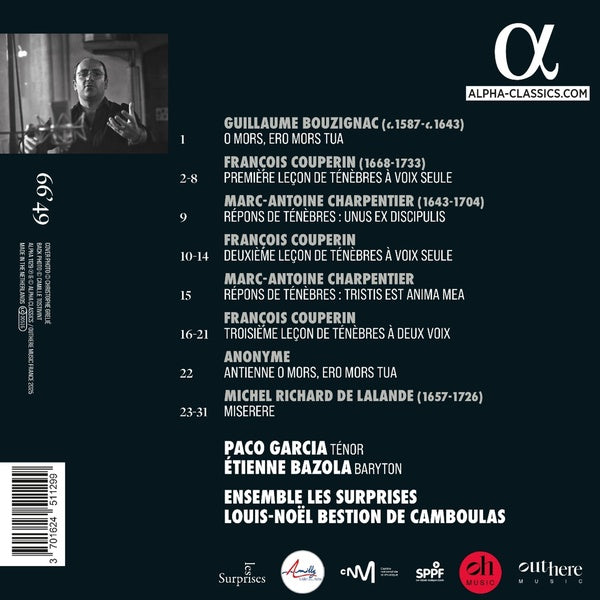 Leçons de ténèbres - Front Cover