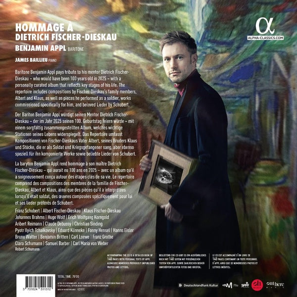 For Dieter : Hommage à Dietrich Fischer-Dieskau - Front Cover