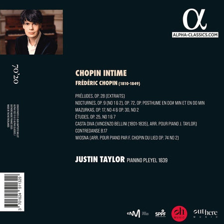 Chopin intime - Front Cover
