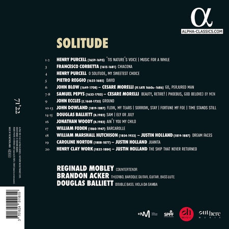 Solitude - Front Cover