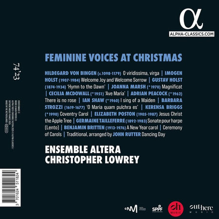 Feminine Voices At Christmas - Front Cover