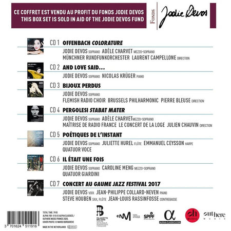 Hommages à Jodie Devos - Front Cover