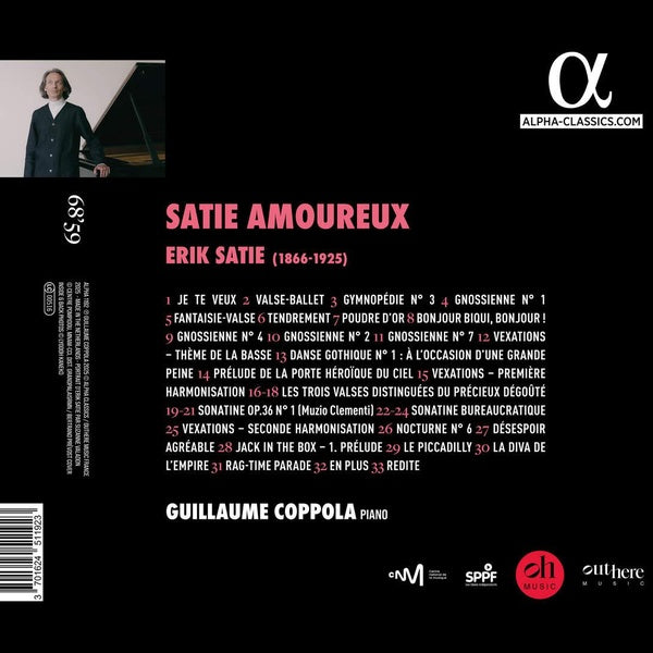 Satie amoureux - Front Cover