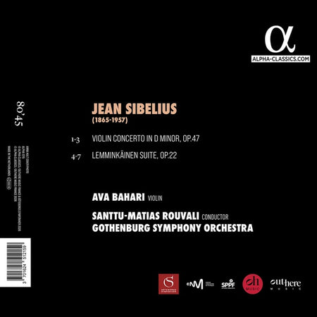 Concerto pour violon - Lemminkäinen Suite - Front Cover