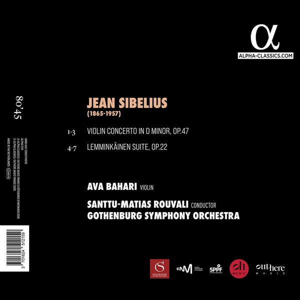 Concerto pour violon - Lemminkäinen Suite - Front Cover