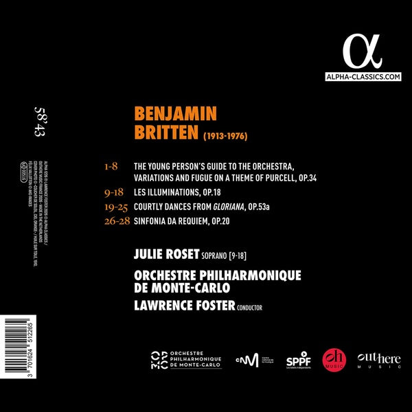 Britten - Front Cover